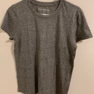 Grey Lucky brand T shirt